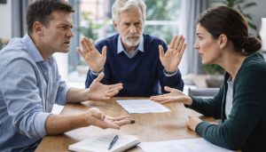 Conflit en réunion de travail